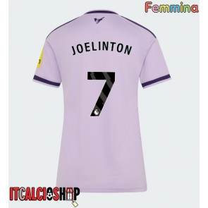 Newcastle United Joelinton #7 Terza Maglia Femmina 2026-27 Manica Corta